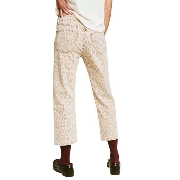 NEW THE GREAT. wayne jean in vintage leopard - Picture 3 of 6